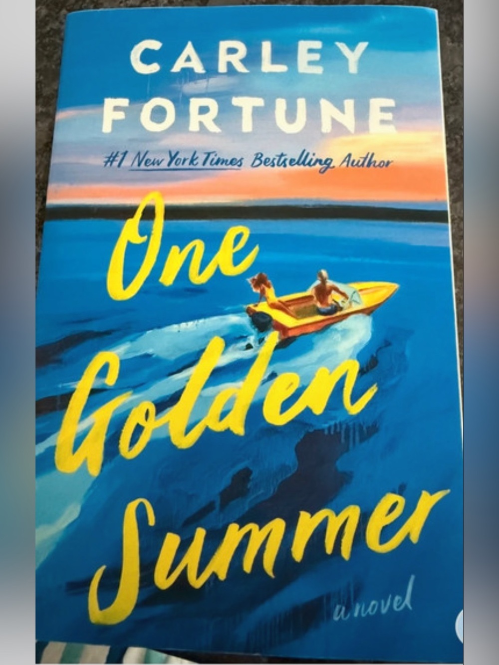 Paperback Book One Golden Summer by Carley
Fortune leisure reading hobby